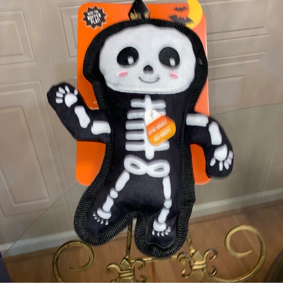 Fringe | Halloween Under My Skin Squeaky/Crinkle Plush Dog Toy 10" - Picture 6 of 6